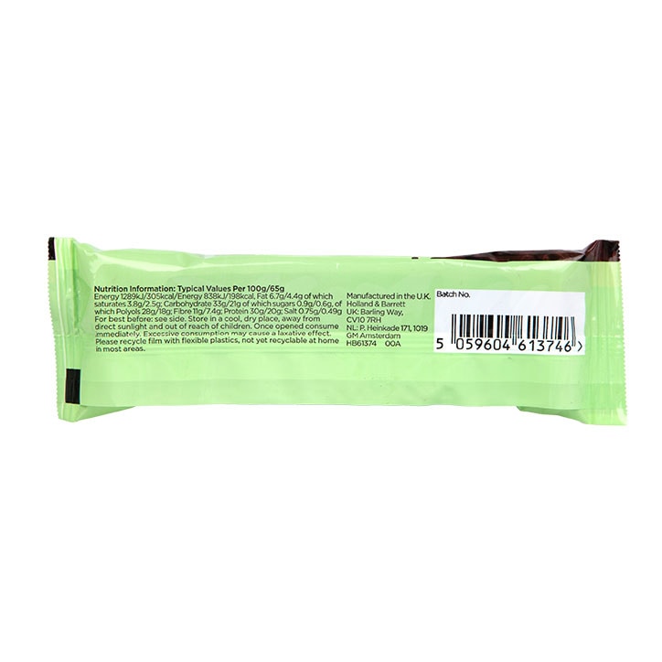 PE Nutrition THE BAR Plant Chocolate & Raspberry 65g